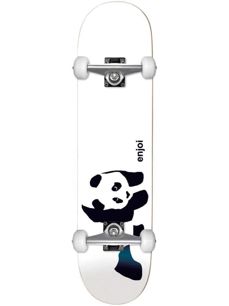 Enjoi Whitey Panda Mini Soft Top Complete Skateboard